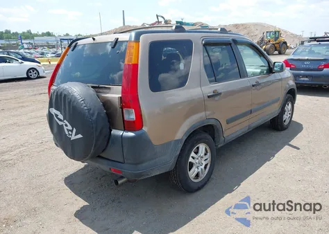 2003 Honda Cr-V Ex из США, поврежденный, VIN SHSRD78863U126375